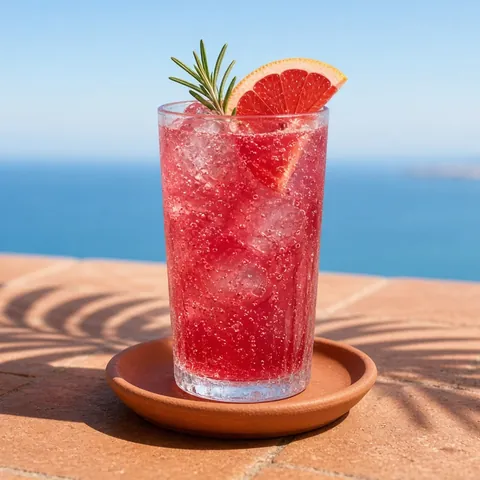 Grapefruit soda