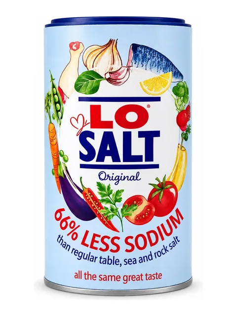 Lo Salt Original front pack on white