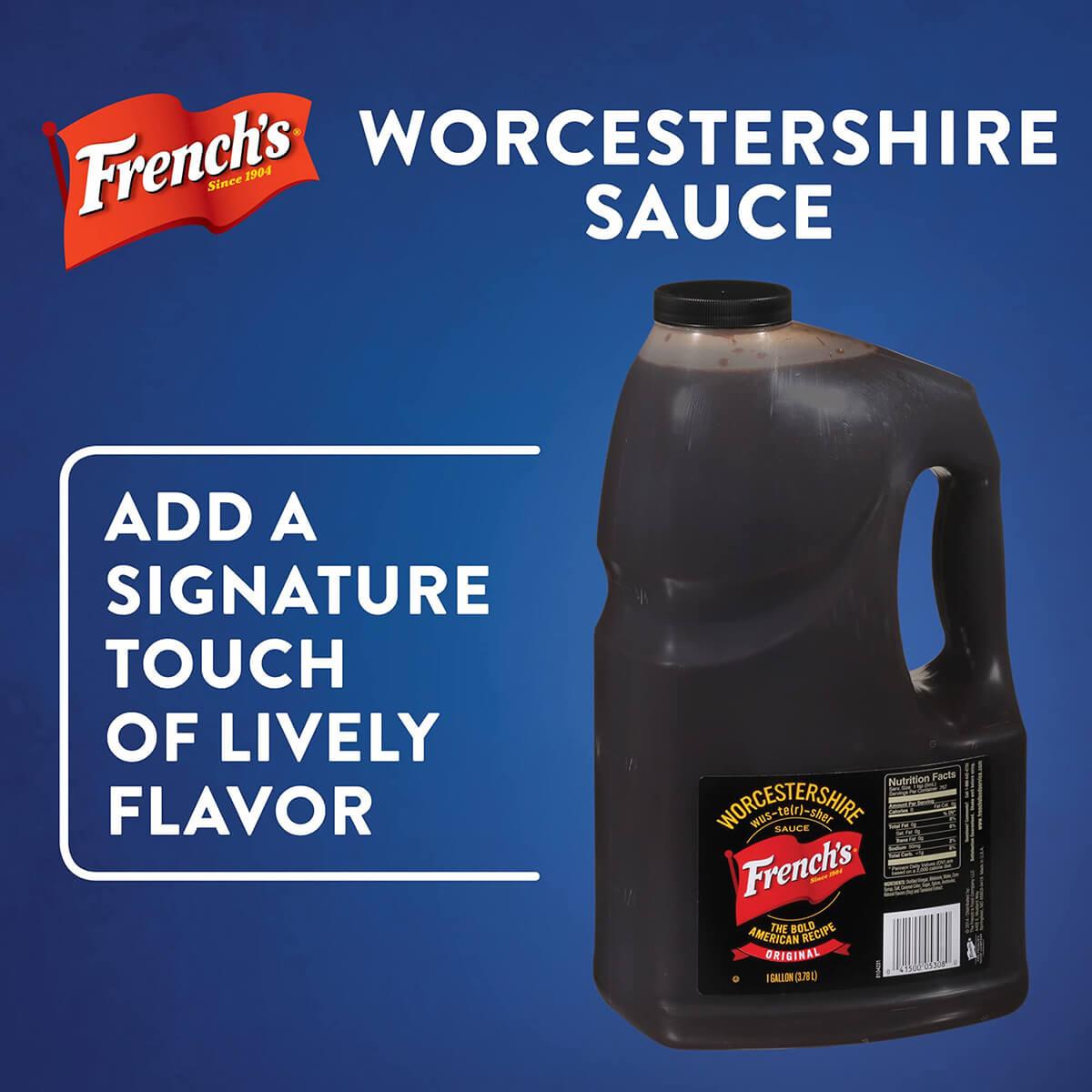 GGO.ae French's Worcestershire Sauce, USA - 4x1gal