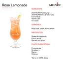 Syrup Rose Monin FRA 6x700ml