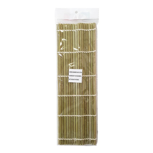 QING Bamboo Sushi Mat, Green 24CM - 200x1pc, alternate view