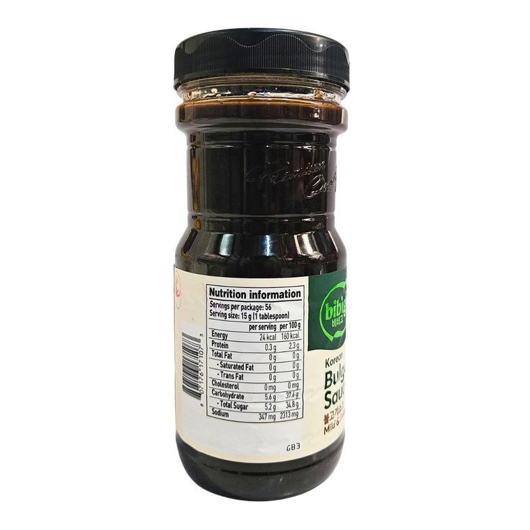 Bibigo Bulgogi Sauce, Mild & Sweet, Korea - 8x840g