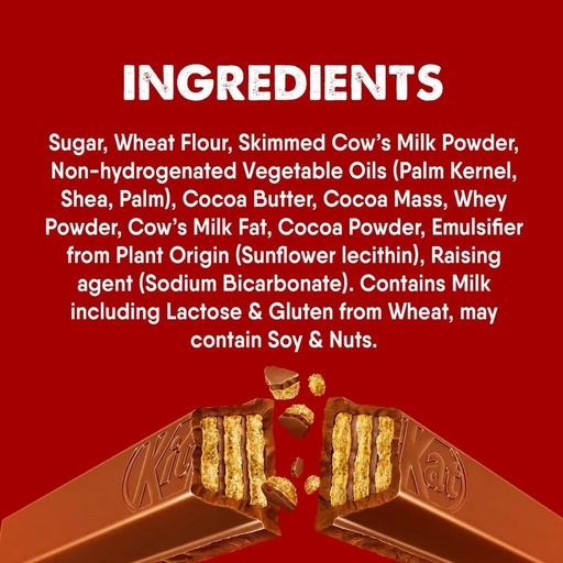 KitKat Chocolate 4 Finger - 24x41.5g, alternate view