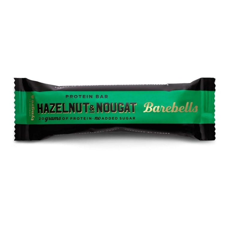 Barebells Hazelnut Nougat Protein Bars - 12x55g, front of pack