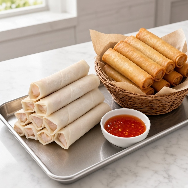 GGFT Vegetable Spring Roll, India - 5x1kg