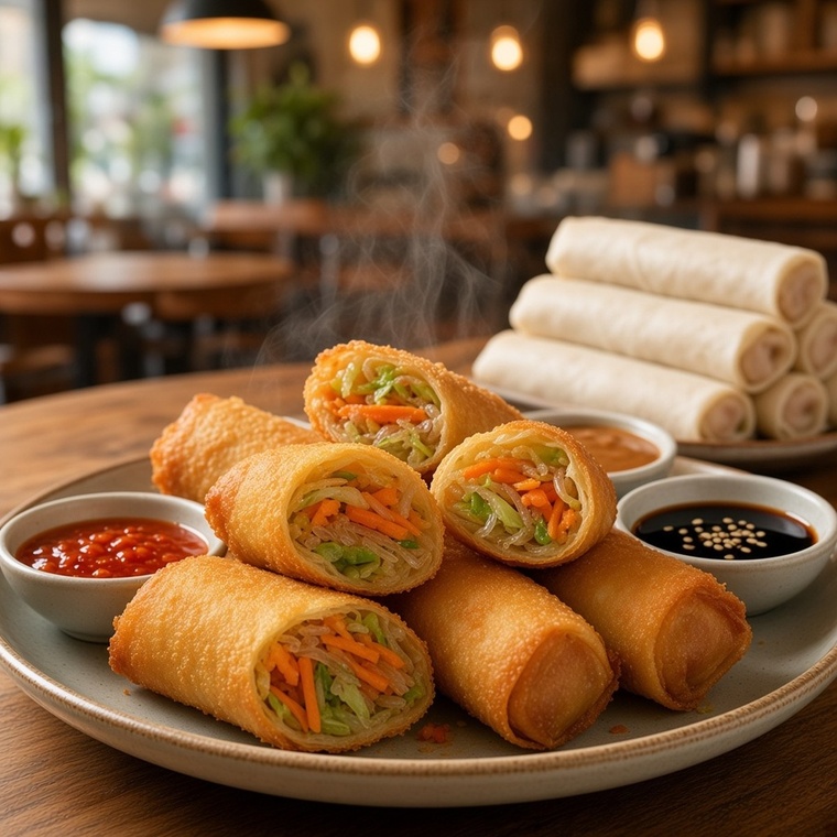 GGFT Vegetable Spring Roll, India - 5x1kg