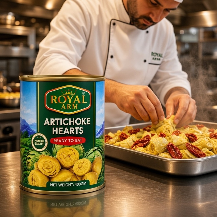 Royal Arm Artichoke Hearts, Spain - 24x400g