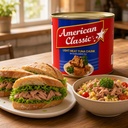 American Classic Light Meat Tuna Chunk in Sunflower Oil - 6x1.7kg, image 6 of 7