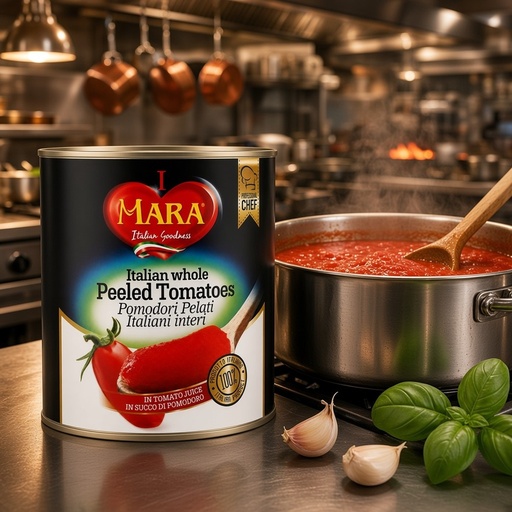 Mara Peeled Tomato, Italy - 6x2.5kg, alternate view