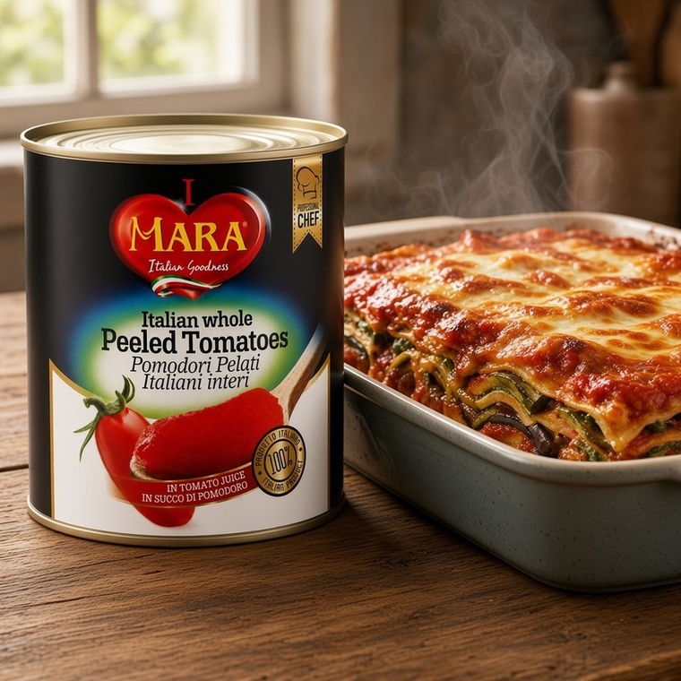 Mara Peeled Tomato, Italy - 6x2.5kg