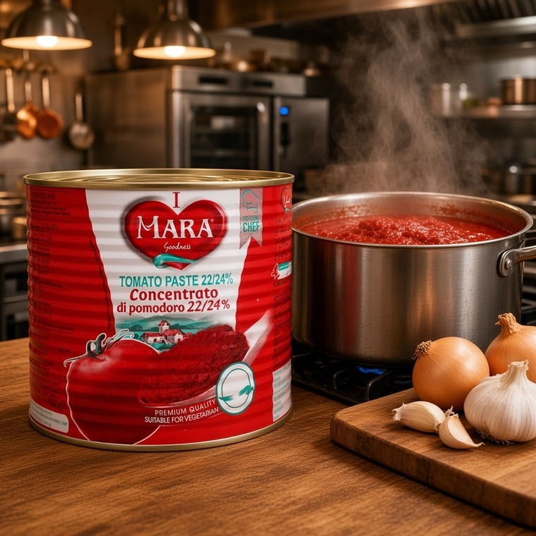 Mara Tomato Paste, Italy - 6x2200g