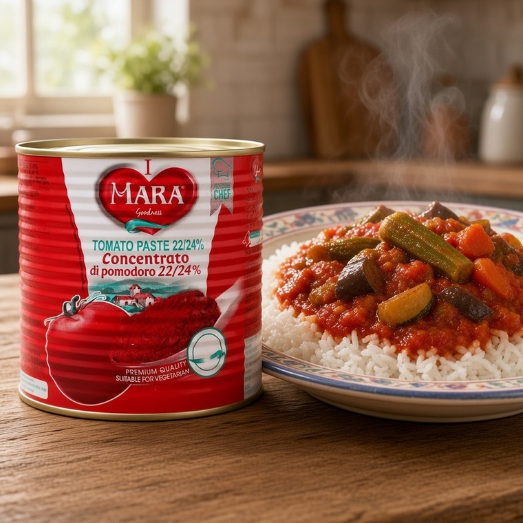 Mara Tomato Paste, Italy - 6x2200g