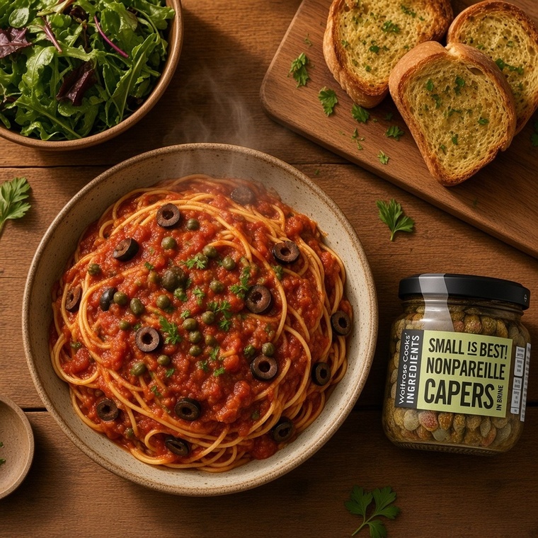 Waitrose Nonpareille Capers - 1x142g
