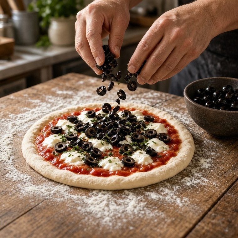 Fragata Black Olive, Sliced - 6x3kg