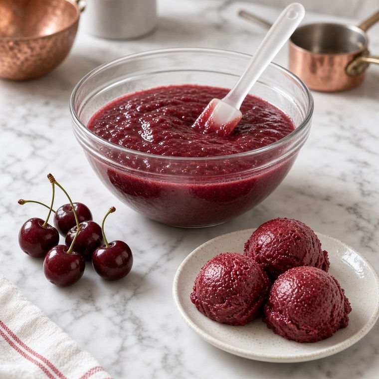 Boiron Red Morello Cherry Puree, France - 1x1kg