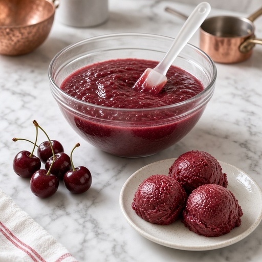 Boiron Red Morello Cherry Puree, France - 1x1kg, alternate view