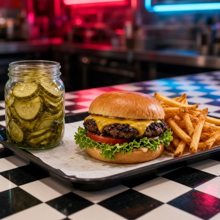 American Specialty Burger Dill Chips - 6x1.95kg