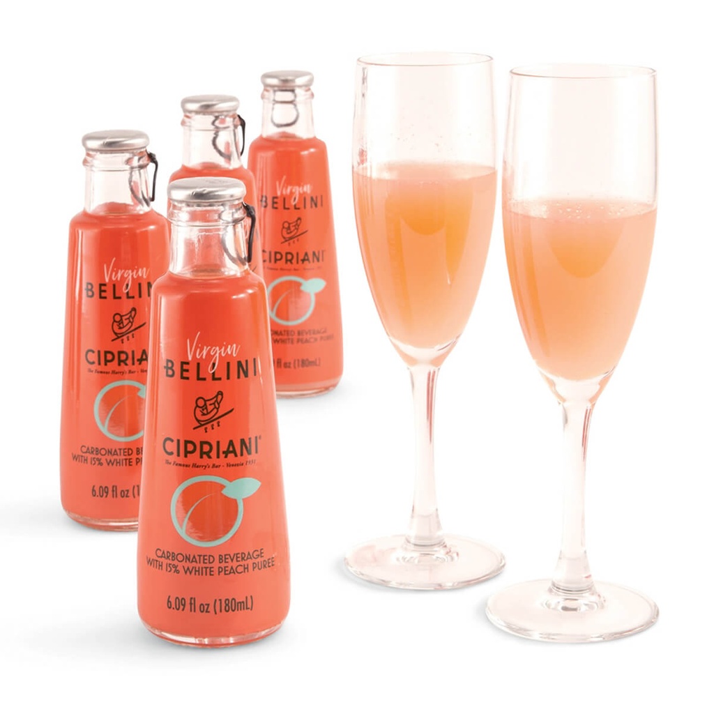 Cipriani Bellini 0% White Peach 24x180ml