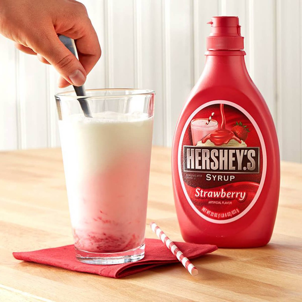 Syrup Strawberry Hershey 12x22oz