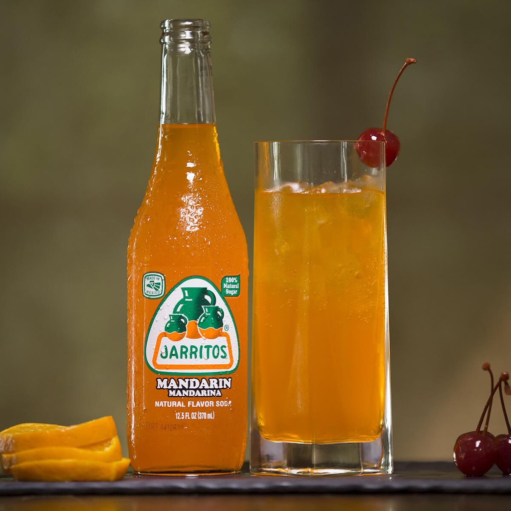 Soda Flavor Mandarin Jarritos 24x370ml