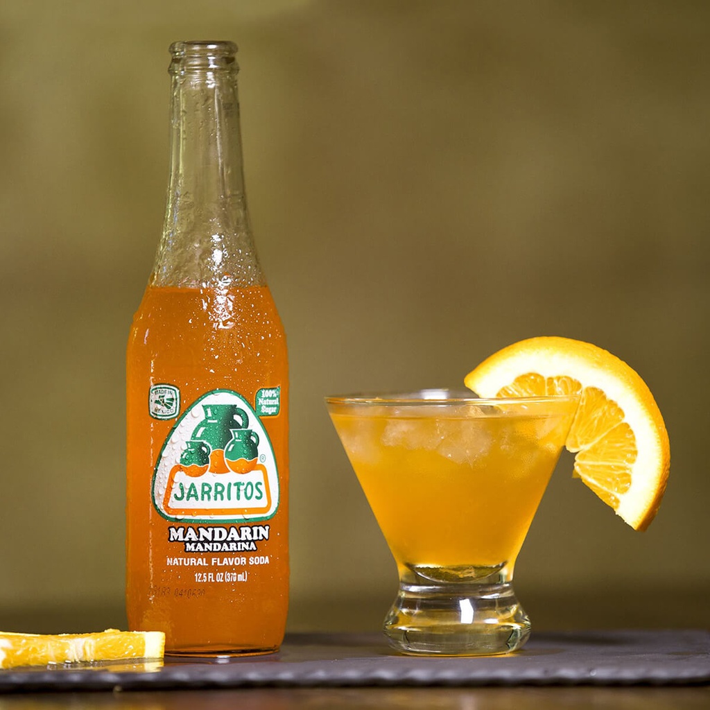 Soda Flavor Mandarin Jarritos 24x370ml