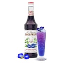 Monin Butterfly Pea Syrup bottle detail UAE