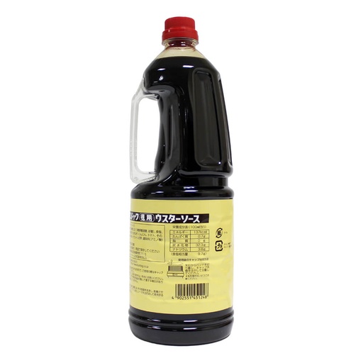 Bulldog Worcester Sauce, Japan - 6x1.8ltr, alternate view