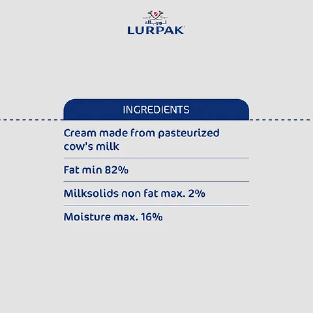 Butter Portion Unsalted Lurpak 6x100x10g