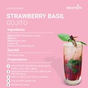 Monin Strawberry Syrup, France - 6x700ml