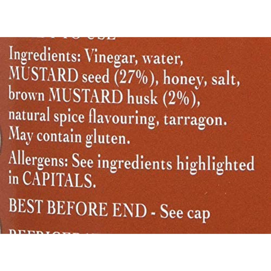 Colman's Wholegrain Mustard, UK - 2x2.25ltr