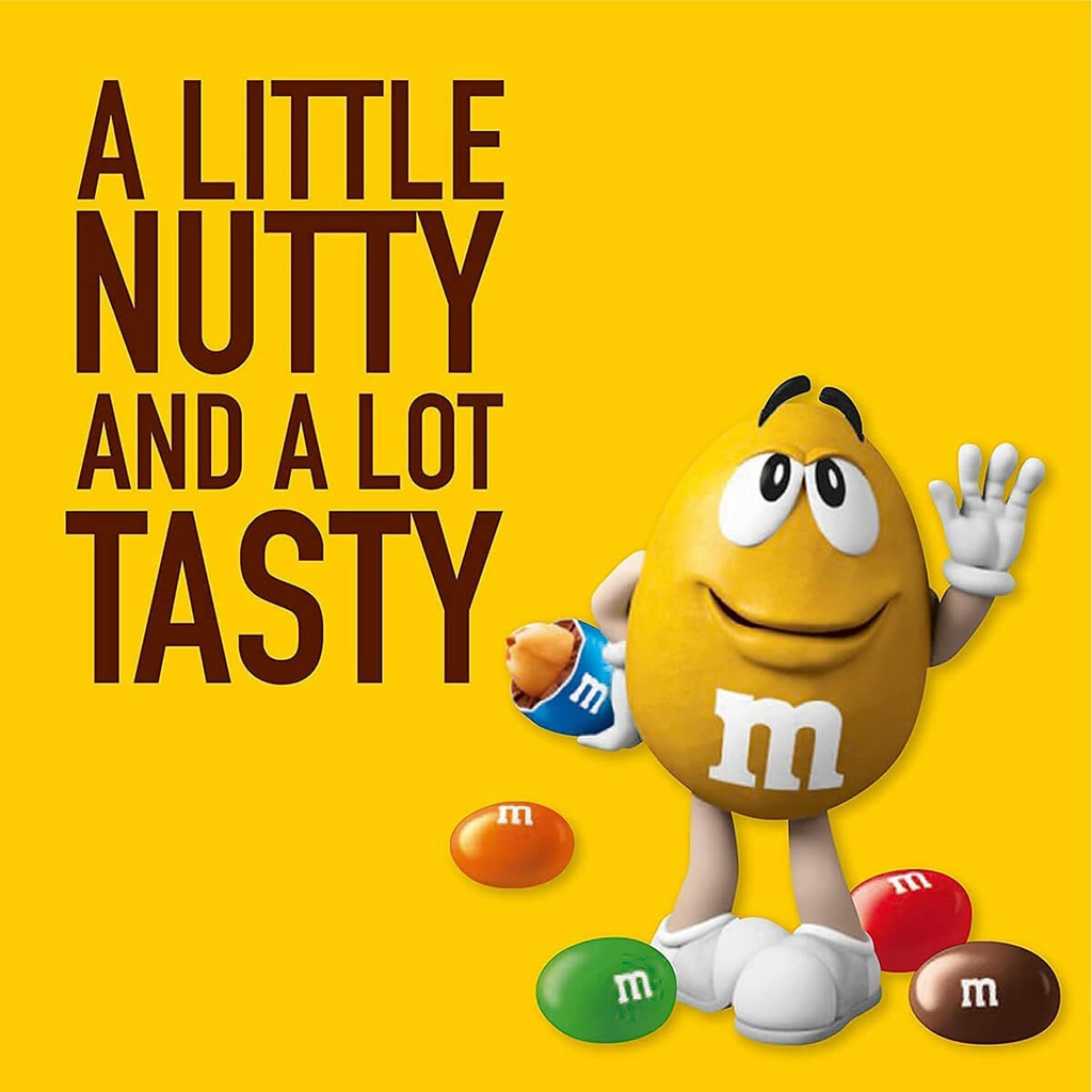 M&M's Peanut Chocolate Packets - 24x45g