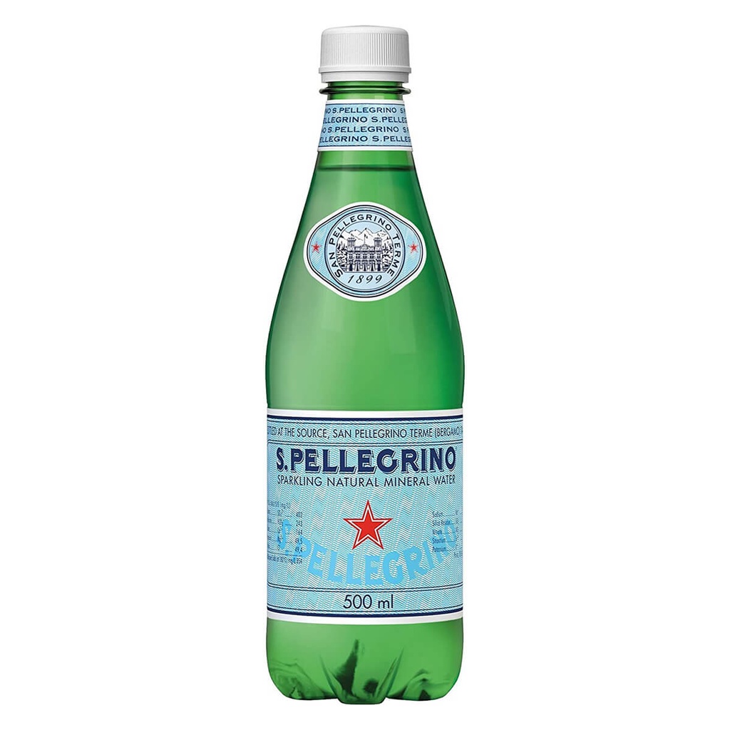 San Pellegrino Sparkling Water, Italy - 500ML — additional view