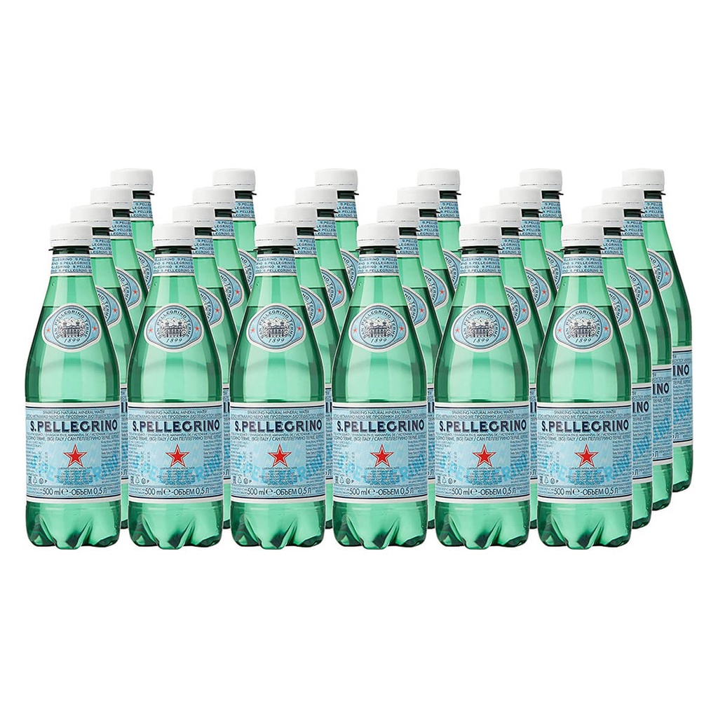 San Pellegrino Sparkling Water, Italy - 500ML — additional view
