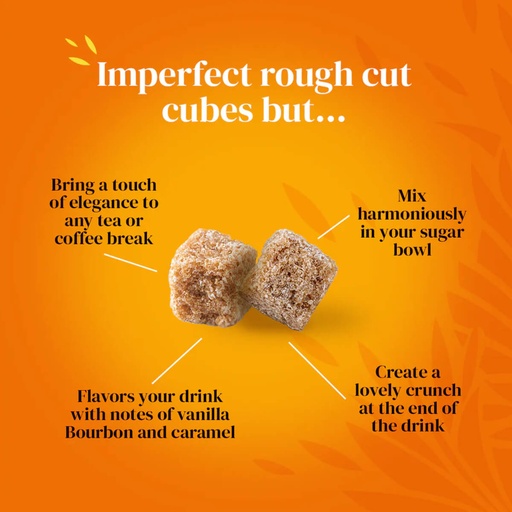 La Perruche Brown Sugar Cubes - 4x2.5kg, alternate view