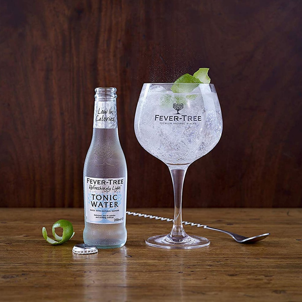 Fever Tree Refreshingly Light Tonic Water - 24x200ml