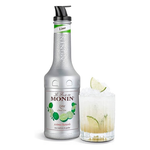 Monin Lime Puree Fruit Mix, France - 4x1ltr, alternate view