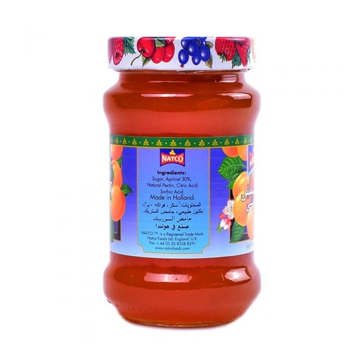 Natco Apricot Jam - 12x450g, alternate view