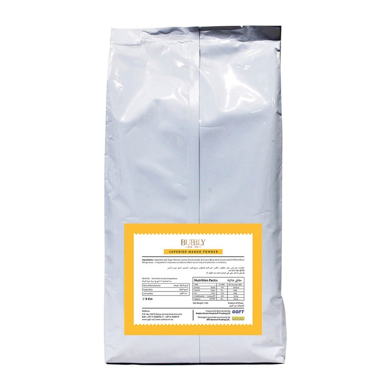 Superior Powder Mango CN Bubbly 20x1kg