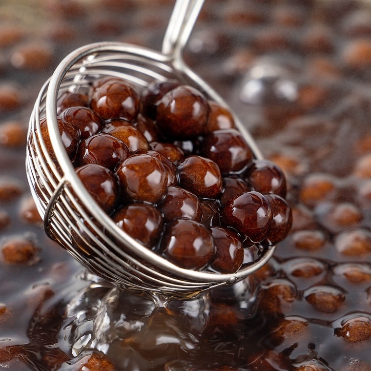 Tapioca Pearl Black CN Bubbly 16x1kg