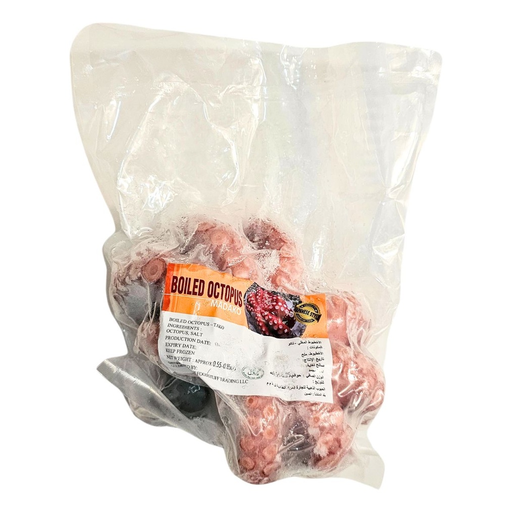 GGFT Octopus Boiled Madako Tako Frozen, CHN - 1x1kg