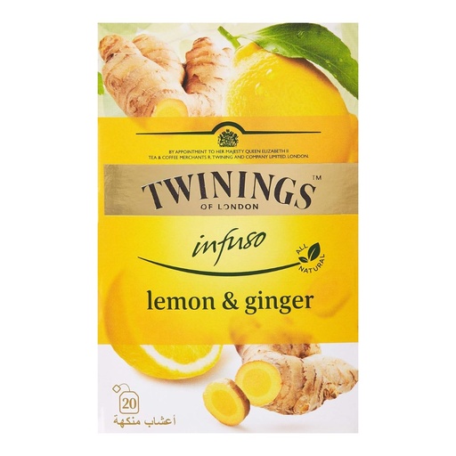 Twinings Infuso Lemon & Ginger Tea - 6x20's, alternate view