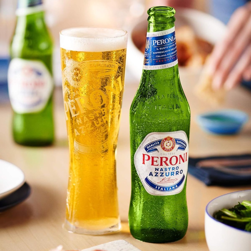 Peroni Nastro Azzuro 0.0%, Italy - 24x330ml