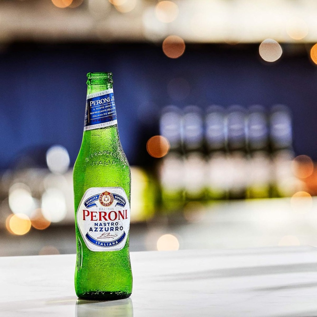 Peroni Nastro Azzuro 0.0%, Italy - 24x330ml