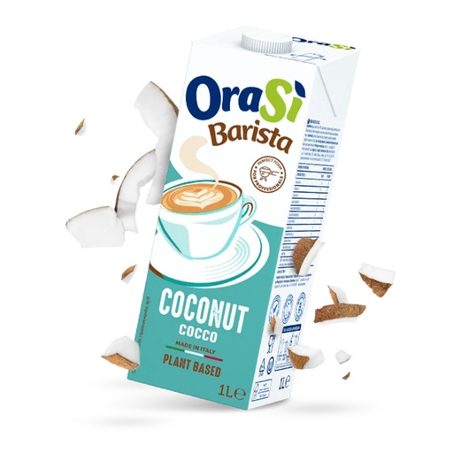 Orasi Coconut Barista, Plant Based Milk - 12x1ltr, alternate view