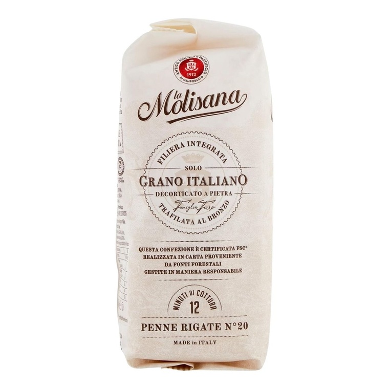 La Molisana Penne Rigate No.20, Italy - 24x500g
