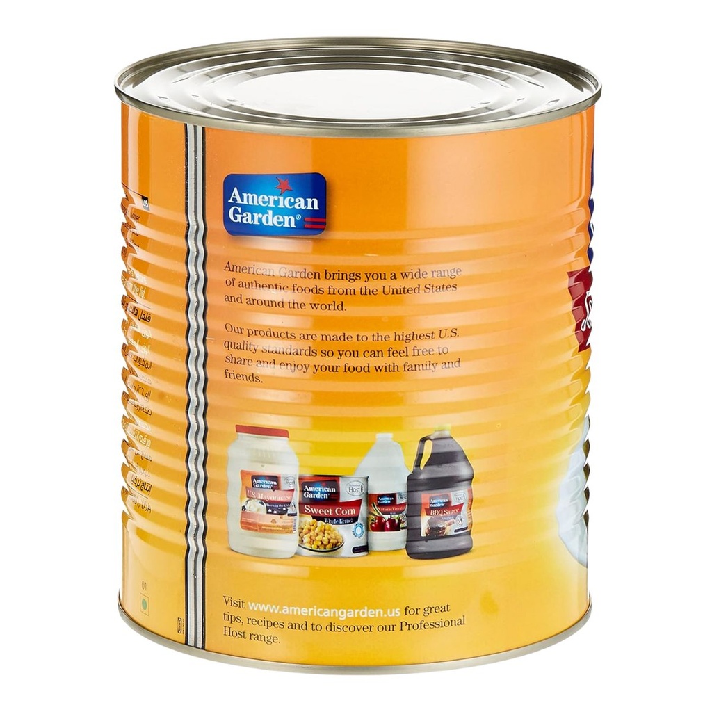 American Garden Sliced Jalapeno Pepper - 6x3kg