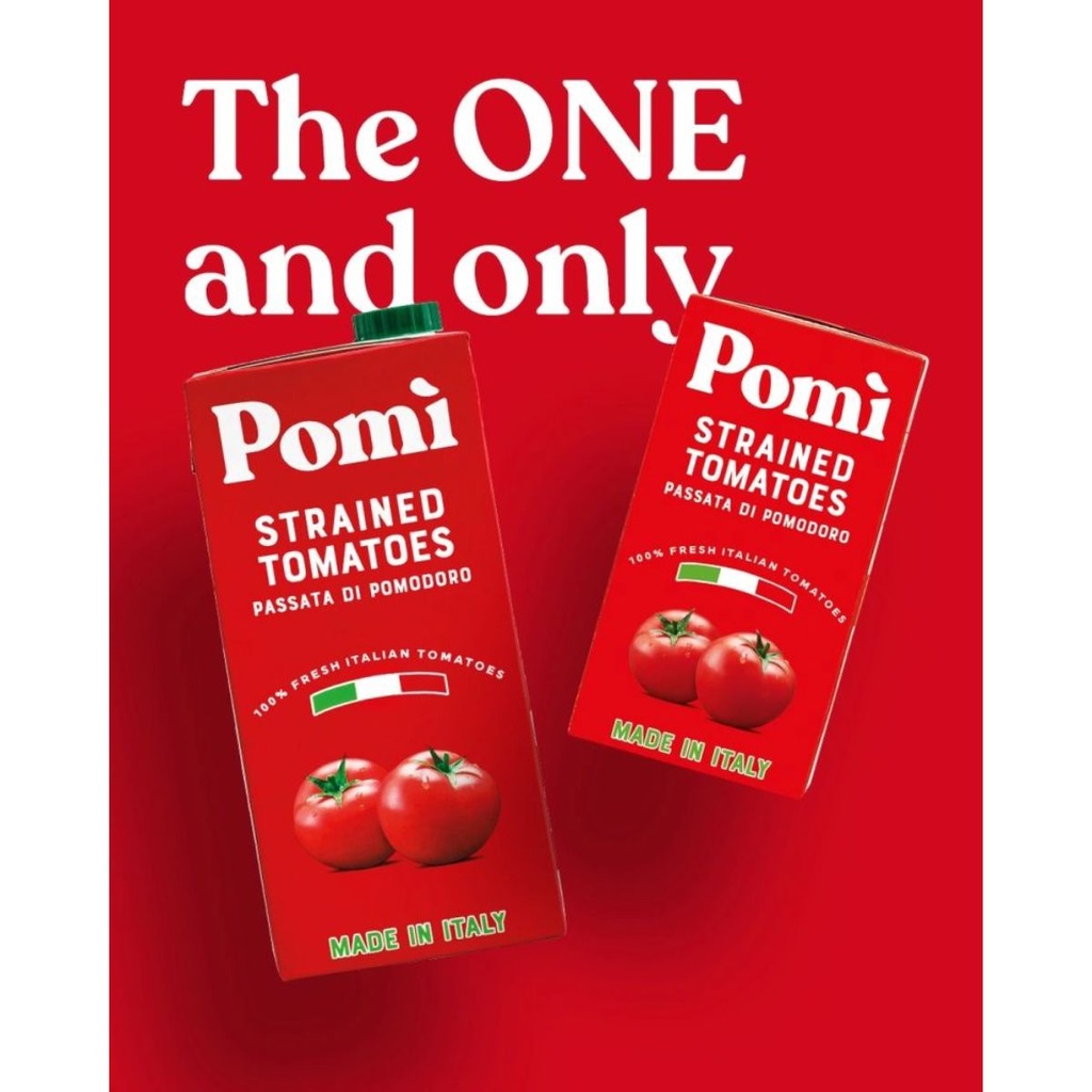 Pomi Tomato Puree Strained Tomatoes - 12x1kg