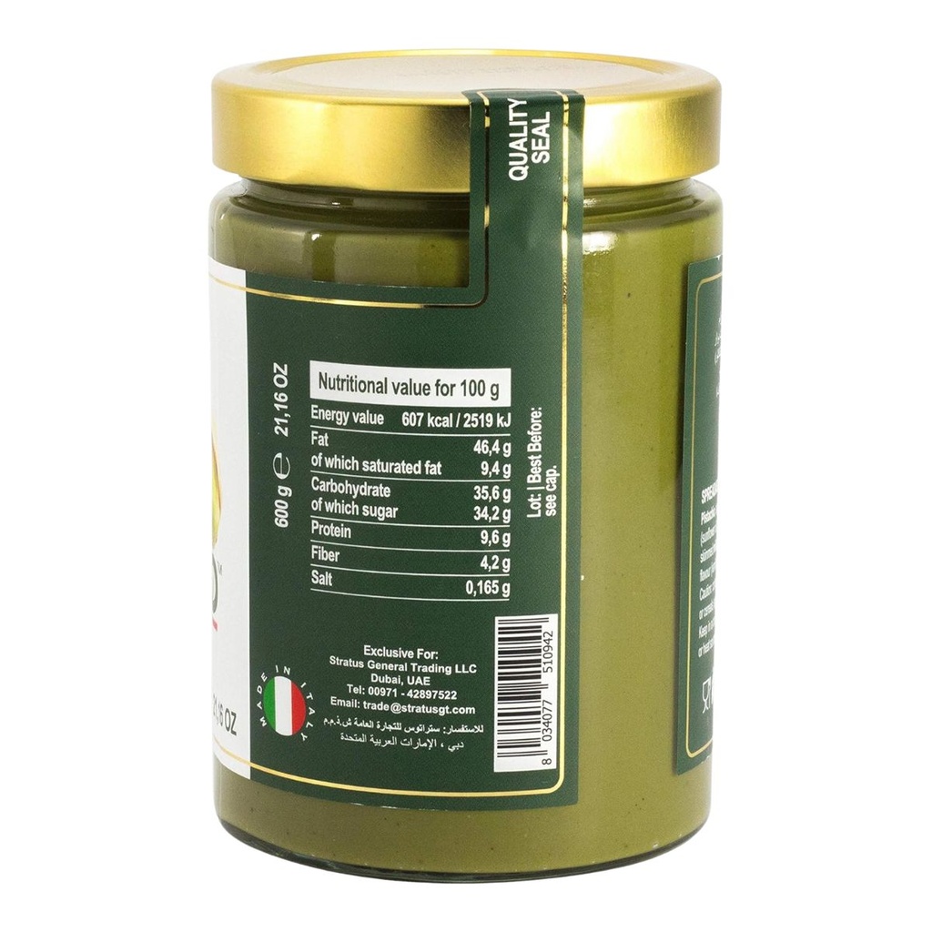 Pistachino Pistachio Cream Spread - 1x600g