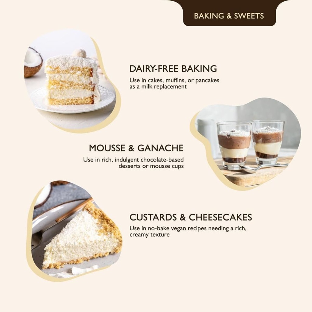 Earth's Finest Organic Coconut Cream - 1x400ml