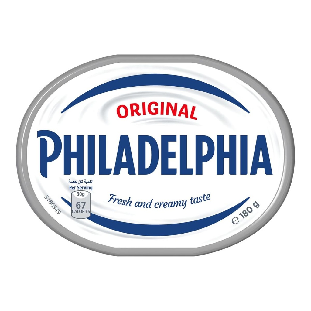 Philadelphia Cream Cheese, Original - 40x180g
